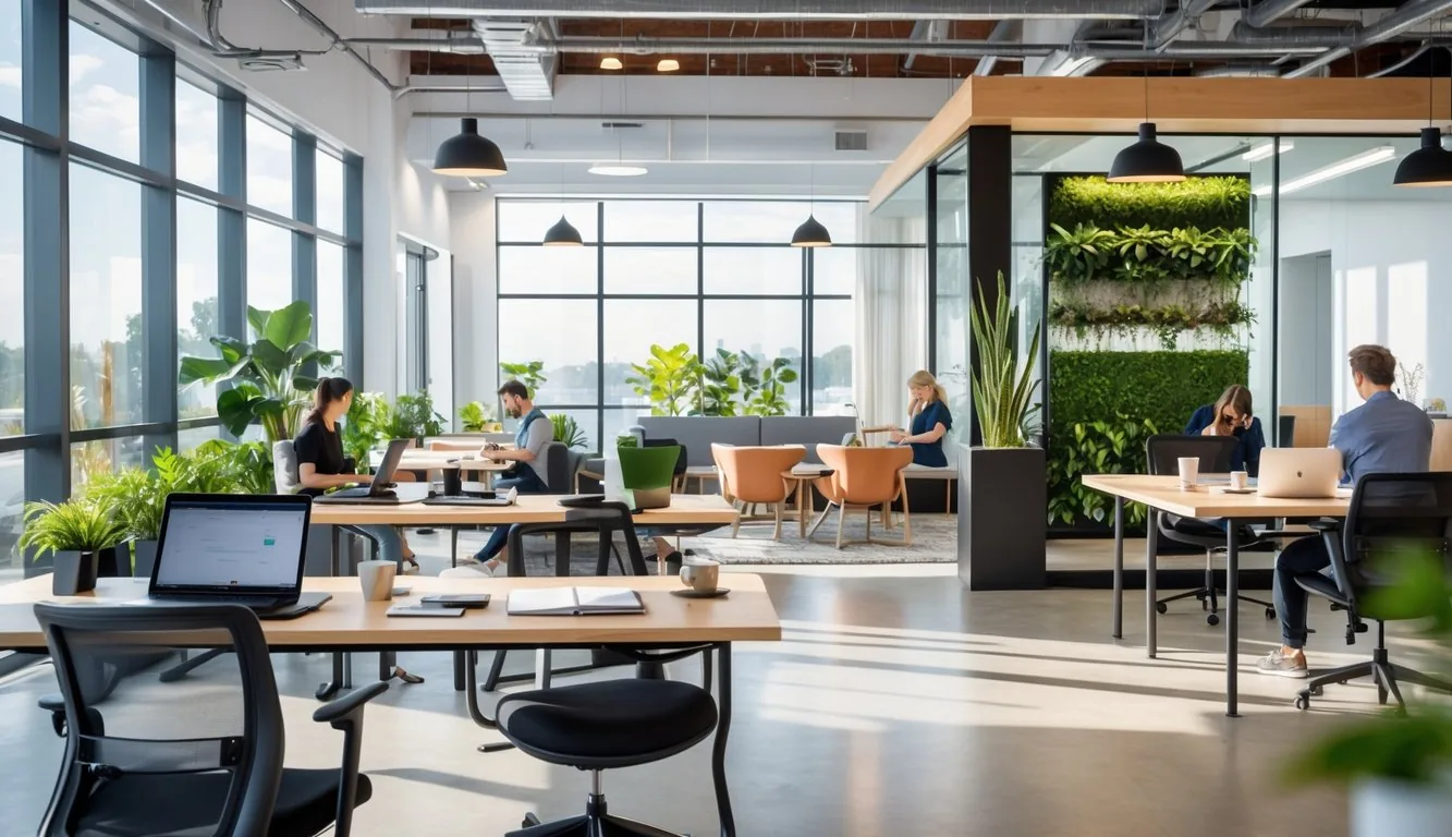 Coworking day pass workspace at Aegis Coworking in ADGM, Abu Dhabi