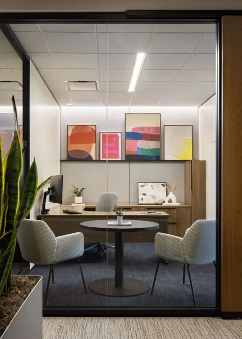 Small private office at Aegis Coworking in ADGM, Abu Dhabi